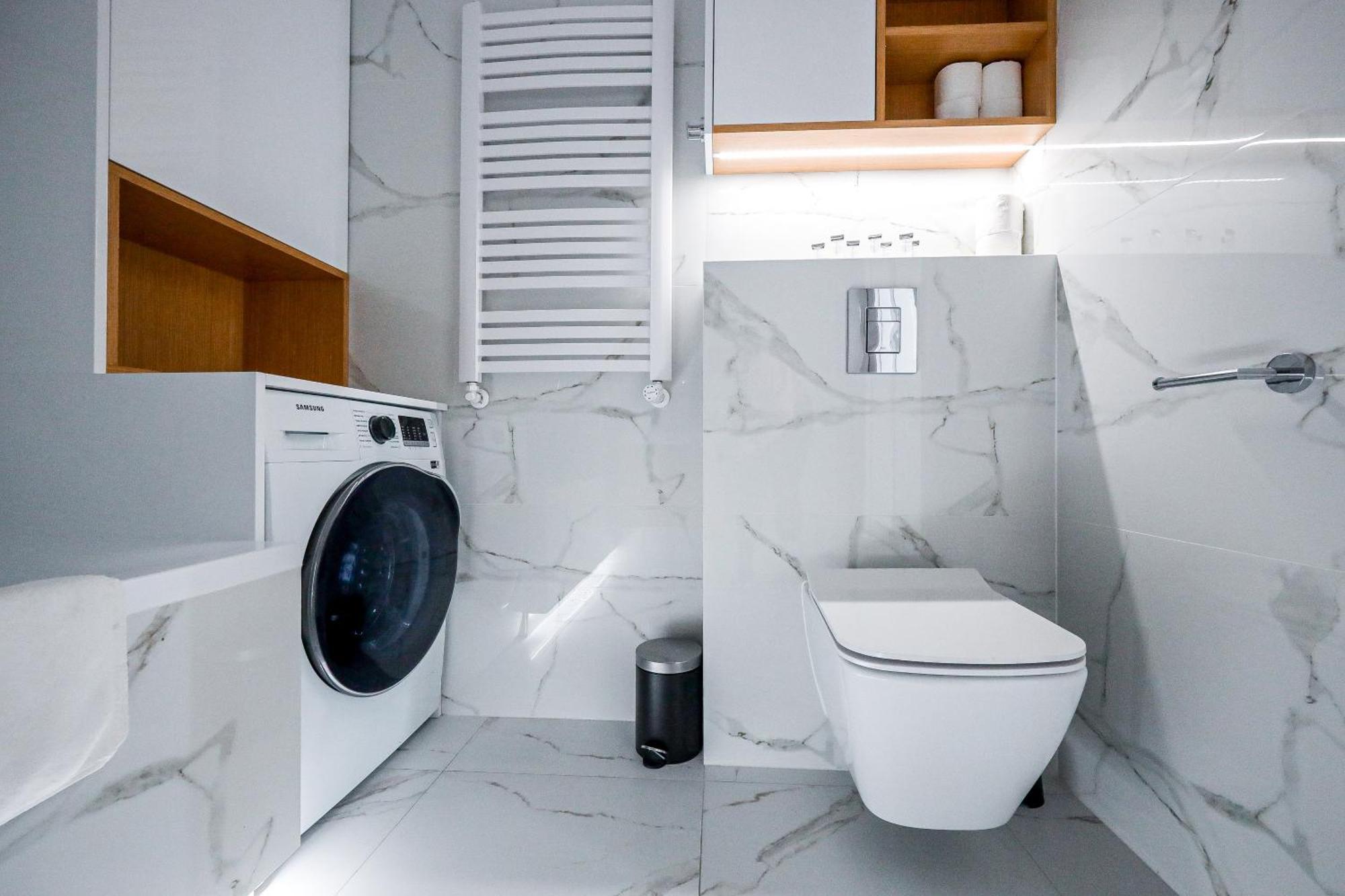 Apartament Kasprzaka 29 Wola Tower 3 Rooms, 80m2 16th Floor, Free Garage By Perfect Warszawa