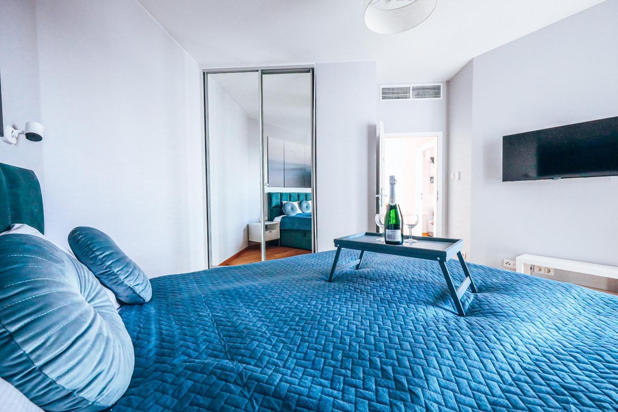 Apartament Kasprzaka 29 Wola Tower 3 Rooms, 80m2 16th Floor, Free Garage By Perfect
