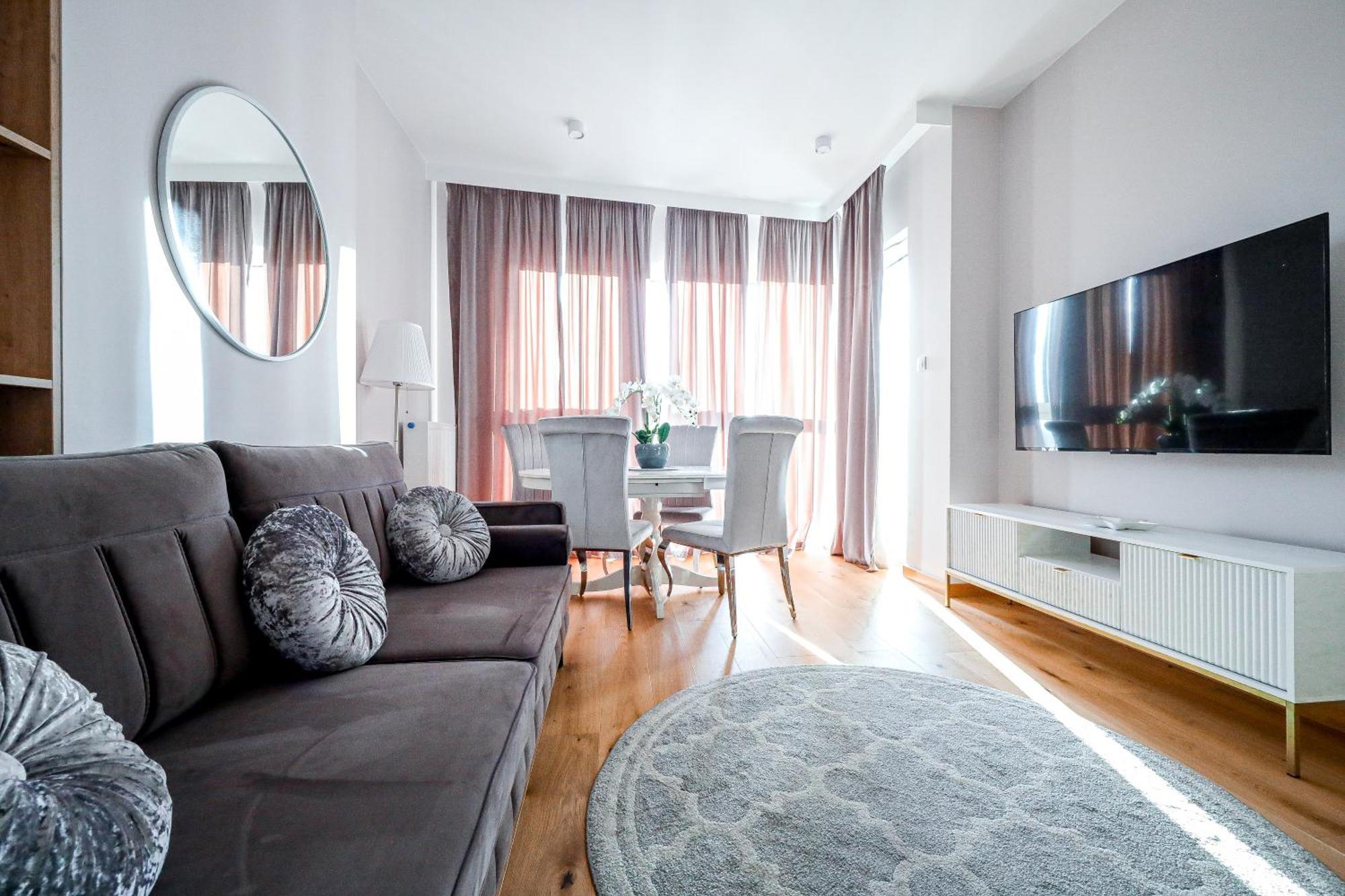 Kasprzaka 29 Wola Tower 3 Rooms, 80m2 16th Floor, Free Garage By Perfect Apartament *