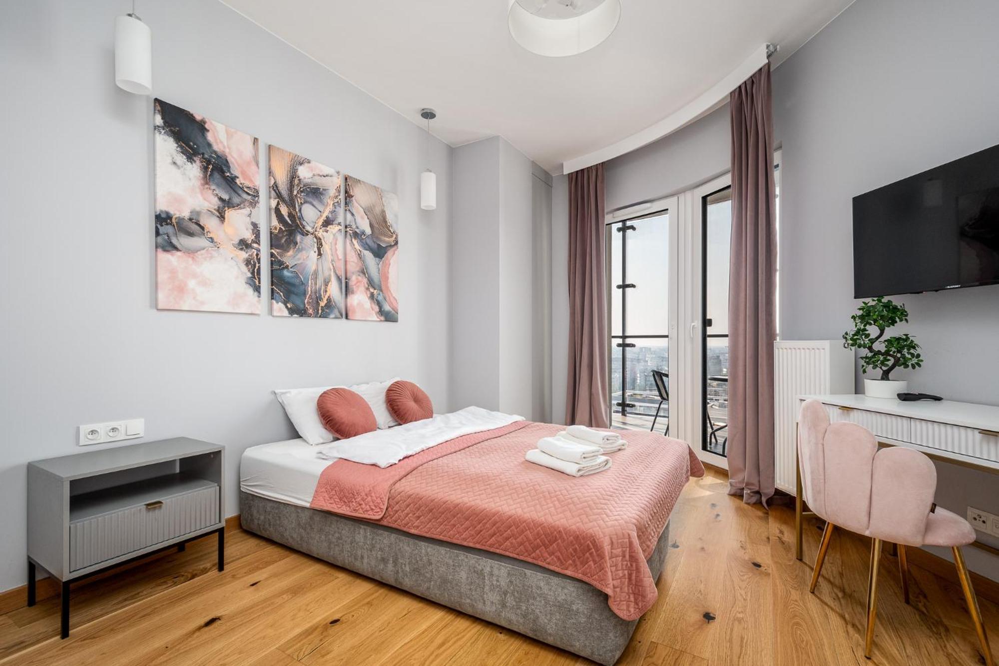 Kasprzaka 29 Wola Tower 3 Rooms, 80m2 16th Floor, Free Garage By Perfect Apartament Warszawa